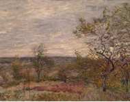 Sisley Alfred Windy Day at Veneux  - Hermitage